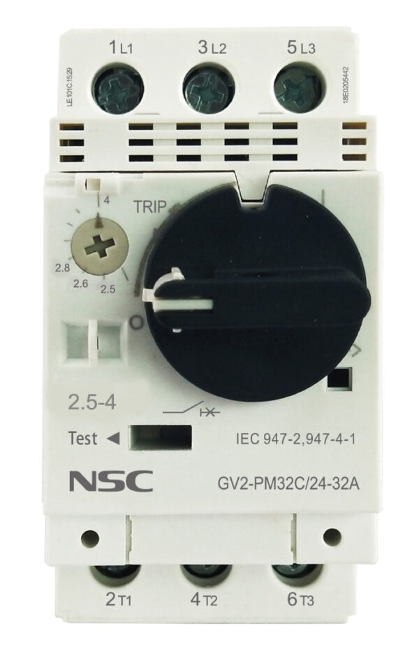 کلید حرارتی با دسته گردان4-2.5 NSC